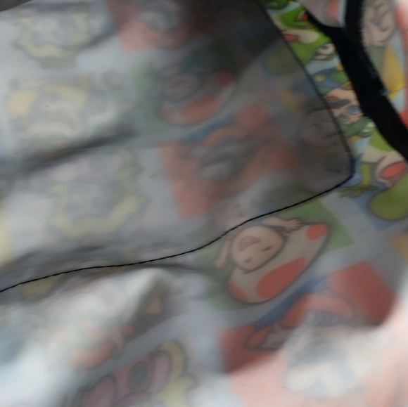 Nintendo Super Mario Bros Backpack 17” All over Character Print Luigi Toad - Picture 8 of 13